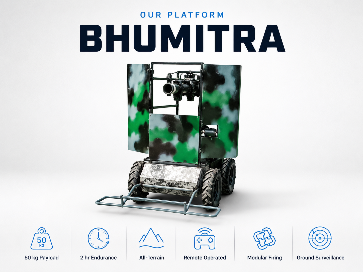 BHUMITRA unmanned ground vehicle